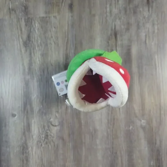 Piranha Plant All Star Plush 9" Super Mario Bros Little Buddy 1594 AC27 - Picture 3 of 11